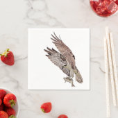 Osprey met vis servetten (Insitu)