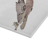 Osprey met vis snijplank (Hoek)