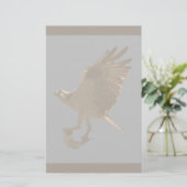 Osprey met visbakkerij briefpapier (Staand voorkant)