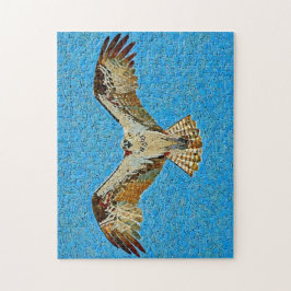 Osprey Mosaic Pattern Print Legpuzzel