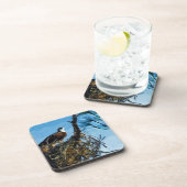 Osprey on the Nest Abstract Impressionism Onderzetter (Rechterzijde)