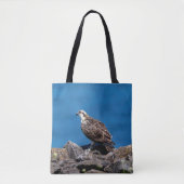 Osprey op de rotsen tote bag (Voorkant)