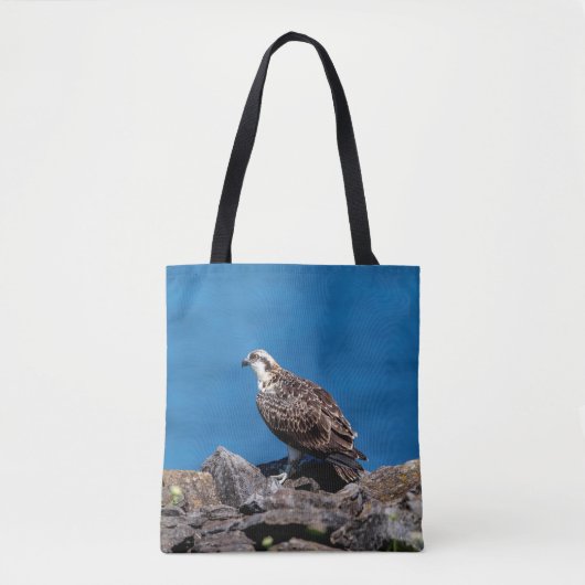Osprey op de rotsen tote bag (Voorkant)