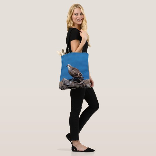 Osprey op de rotsen tote bag (Op model)