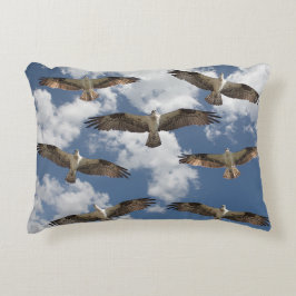 Osprey parade aan de hemel accent kussen