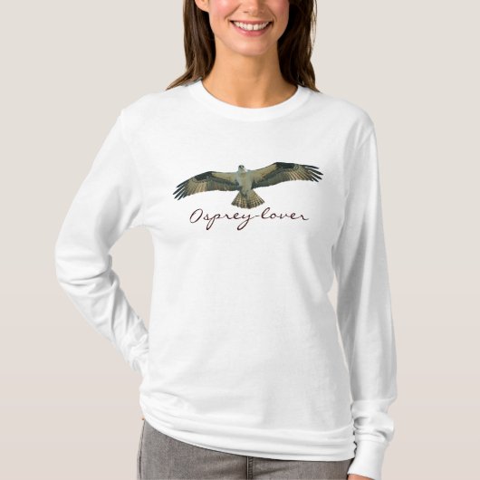 Osprey Raptor Vogelliefhebber Wildlife T-shirt (Voorkant)