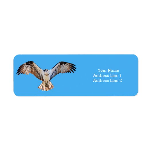 Osprey Return Address Labels (Voorkant)