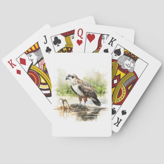 Osprey-speelkaarten Pokerkaarten (Achterkant)