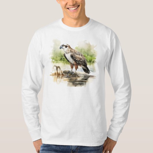 Osprey T-shirt met lange mouwen (Voorkant)