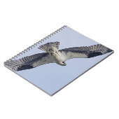 Osprey tijdens de vlucht notitieboek (Linkerzijde)