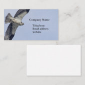 Osprey tijdens de vlucht visitekaartje (Voorkant / Achterkant)