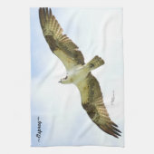 Osprey vogel vliegen Keuken Handdoek (Verticaal)