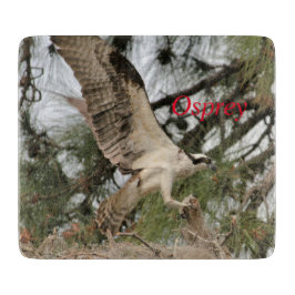 Osprey Wildlife Glass Cutting Board Snijplank