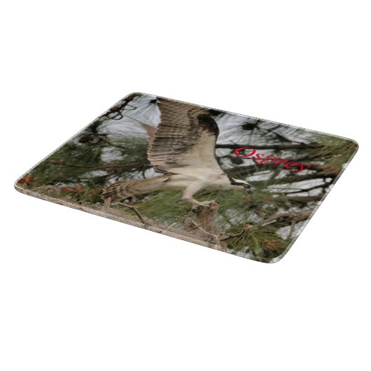 Osprey Wildlife Glass Cutting Board Snijplank (Hoek)