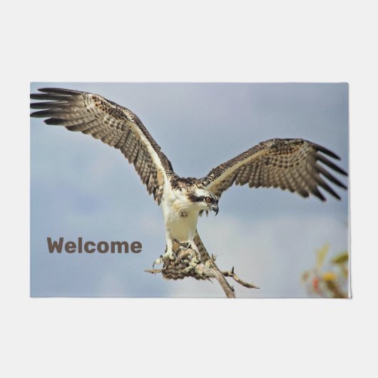 Osprey Wings Out Door Mat (Voorkant)