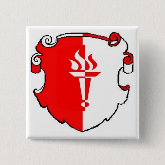 OSRP-Logo Vierkante Button 5,1 Cm (Voorkant)