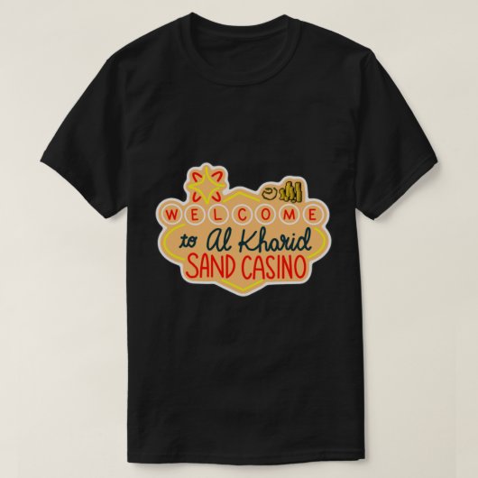 OSRS Al Kharid Sand Casino T-shirt (Design voorkant)