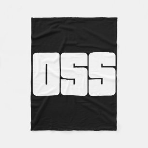 Oss vechtsporten voor karate en Braziliaanse jiu j Fleece Deken