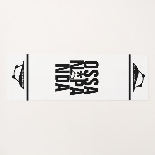ossan*panda bear  yogamat (Achterkant (horizontaal))