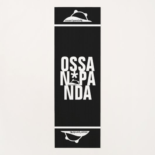 ossan*panda bear  yogamat (Voorkant)