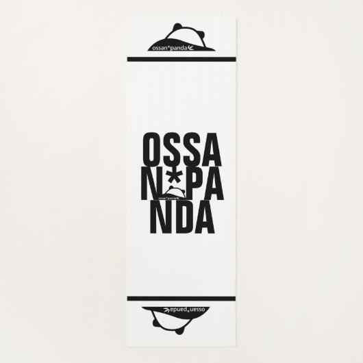 ossan*panda bear  yogamat (Achterkant)