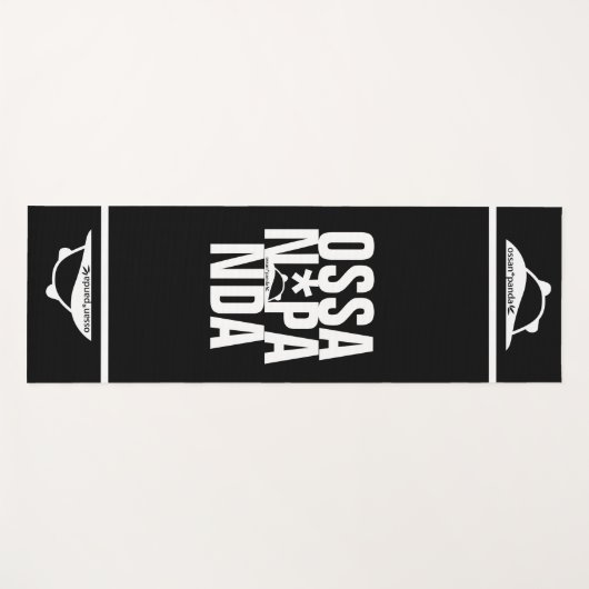 ossan*panda bear  yogamat (Voorkant (horizontaal))