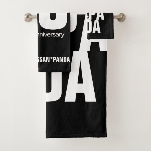 ossan*panda beer bad handdoek (Insitu)