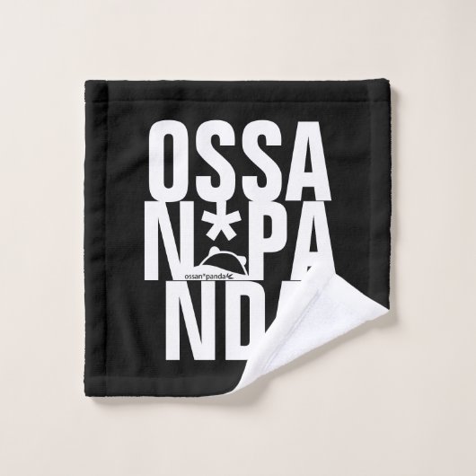ossan*panda beer bad handdoek (Wasdoekje)