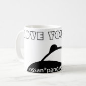 ossan*panda beer koffiemok (Voorkant links)