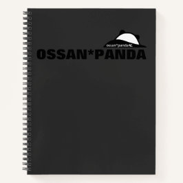 Ossan*Panda spullen souvenir Notitieboek