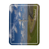 Ossenisse Radar Tower, Zeeland, Nederland Magneet (Verticaal)