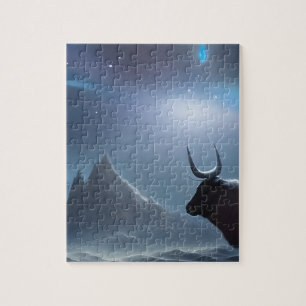 Ossenlandschap legpuzzel