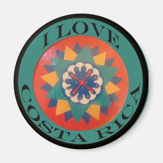 ossenwagen wiel magneet (Voorkant)