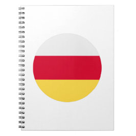 Ossetia Flag Notitieboek
