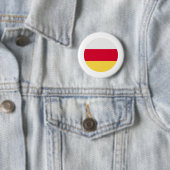 Ossetia Flag Ronde Button 5,7 Cm (In situ)