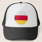 Ossetia Flag Trucker Pet (Voorkant)