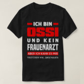 Ossi Women Doctor Gezegde Oost - Duitsland Funny O T-shirt (Design voorkant)