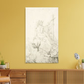 Ossian, 1804-5 canvas afdruk (Insitu (Woonkamer))