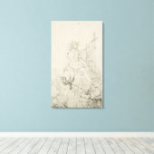 Ossian, 1804-5 canvas afdruk (Insitu (Houten vloer))