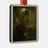 Ossian Conjving the Spirits of the River Metalen Ornament (Rechts)