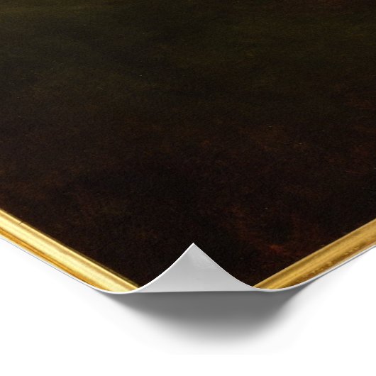 Ossian Conjving the Spirits of the River Poster (Hoek)