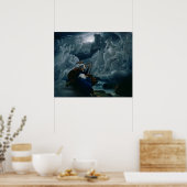 Ossian gooit de gedistilleerde drank omhoog poster (Keuken)