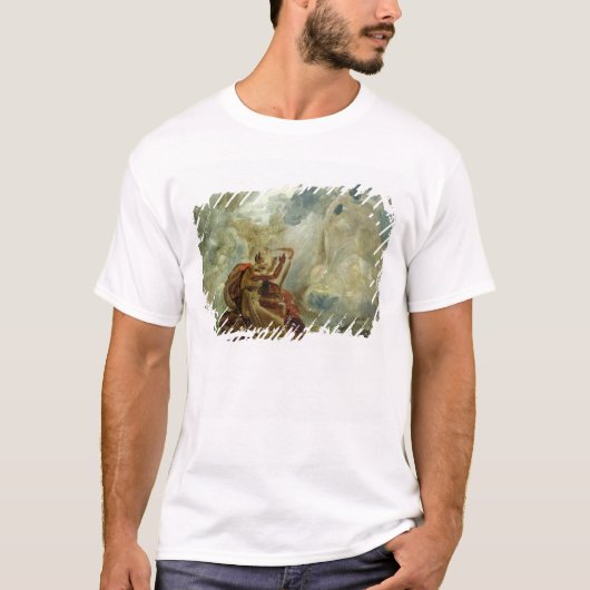 Ossian vult de gedistilleerde dranken op t-shirt (Voorkant)