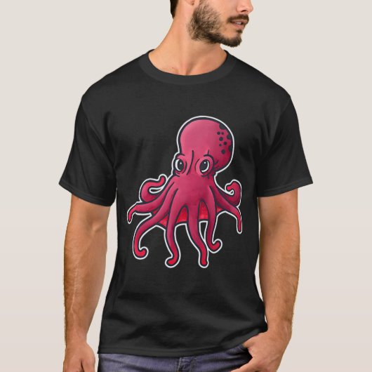 Ossie de Octopus T-shirt (Voorkant)