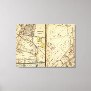 Ossining, New York 2 Canvas Afdruk