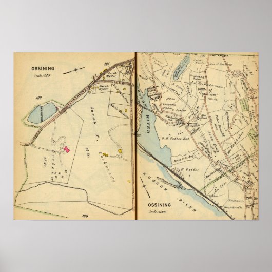 Ossining, New York 2 Poster (Voorkant)