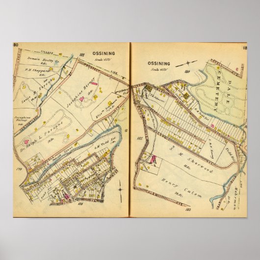 Ossining, New York 3 Poster (Voorkant)
