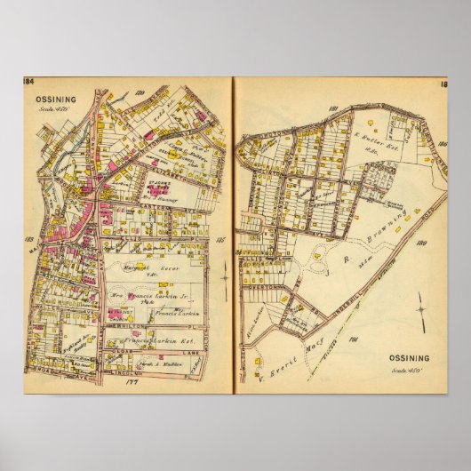 Ossining, New York 4 Poster (Voorkant)