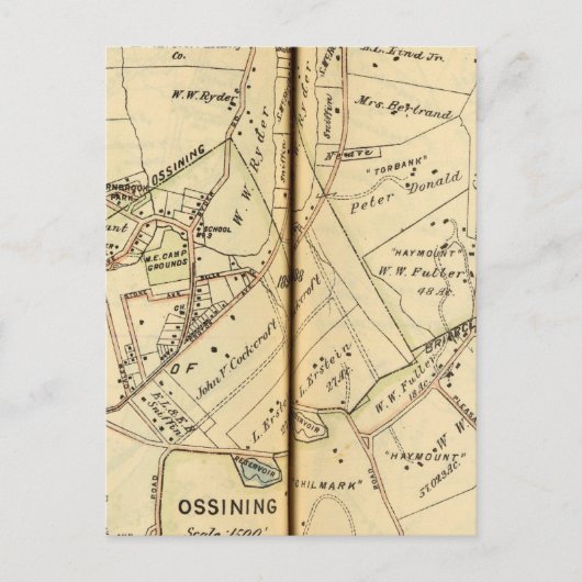 Ossining, New York Briefkaart (Voorkant)