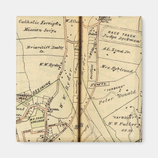 Ossining, New York Magneet (Voorkant)